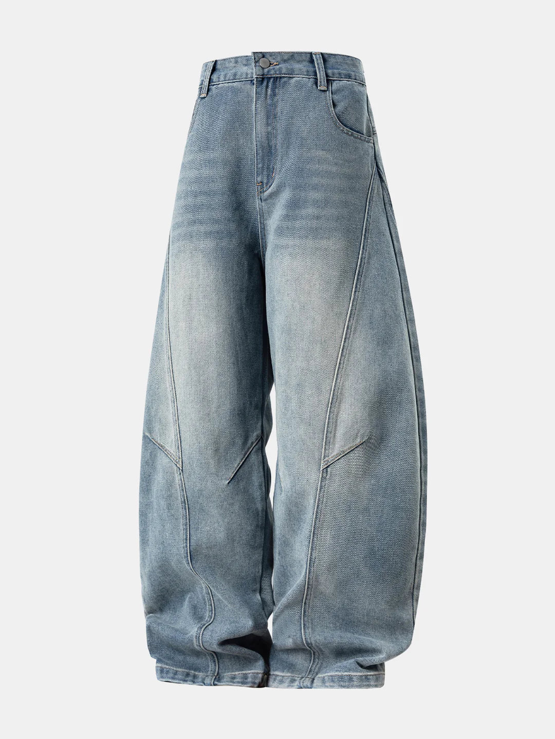 Beau Garcon | Washed Distressed Denim Baggy Pants