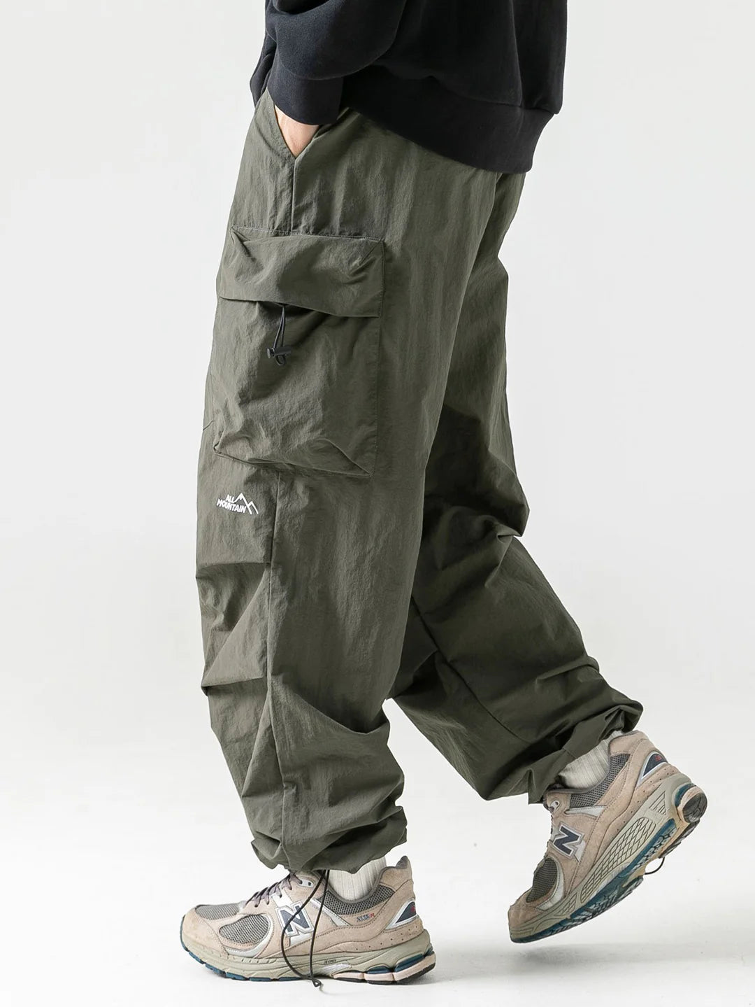 Beau Garcon | Water Repellent Parachute Pants