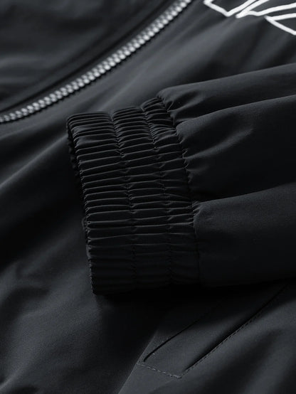 Beau Garcon | Relax Fit Embroidered Racing Jacket