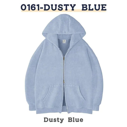 Men's and Women's Casual Zipper Hoodies