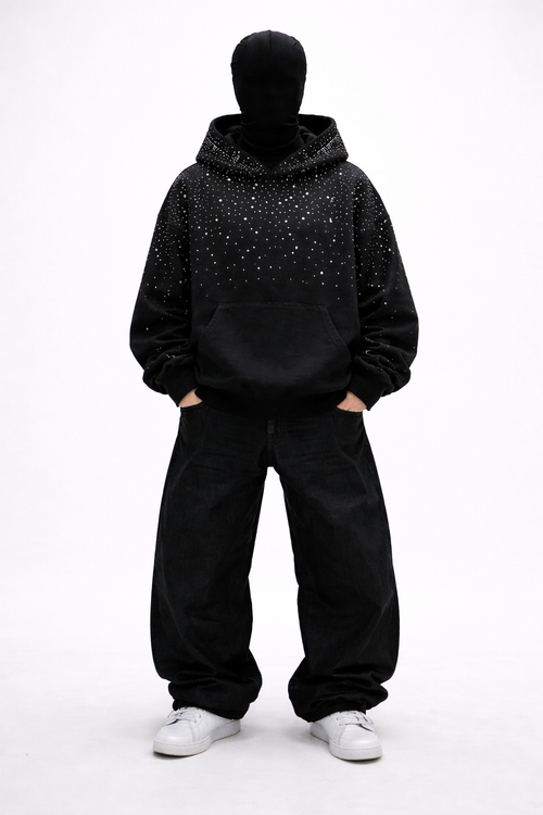 Beau Garcon | Rhinestone Hoodie